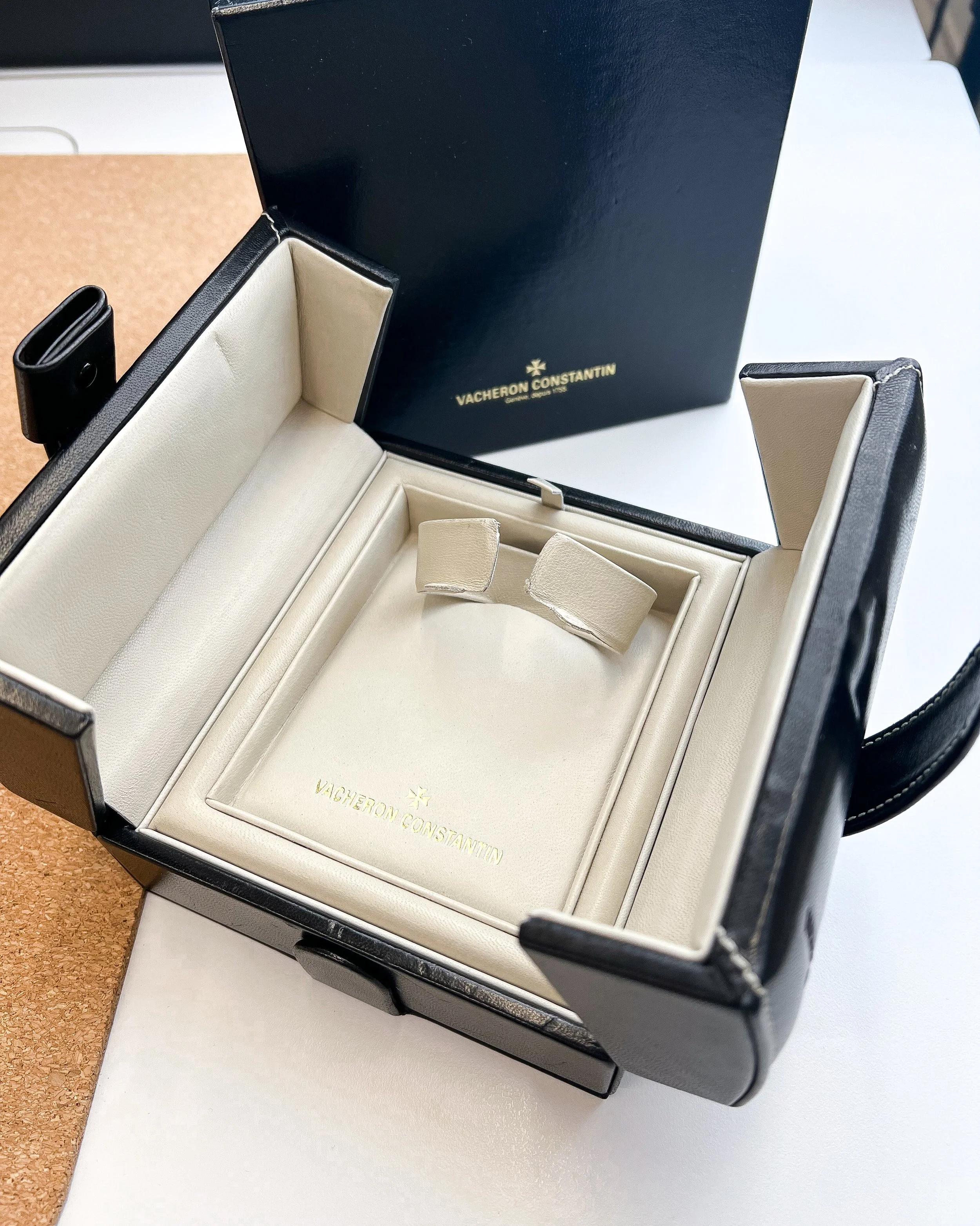 1989 Vacheron Constantin 43032 Platinum with Boxset, VC Extract